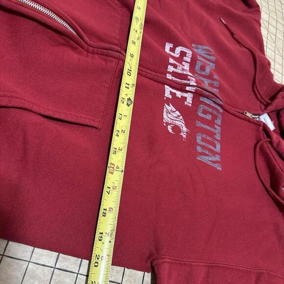 Vintage Champion Sweatshirt Women's Small Full Zip WSU Washington State Cougars - Picture 13 of 13